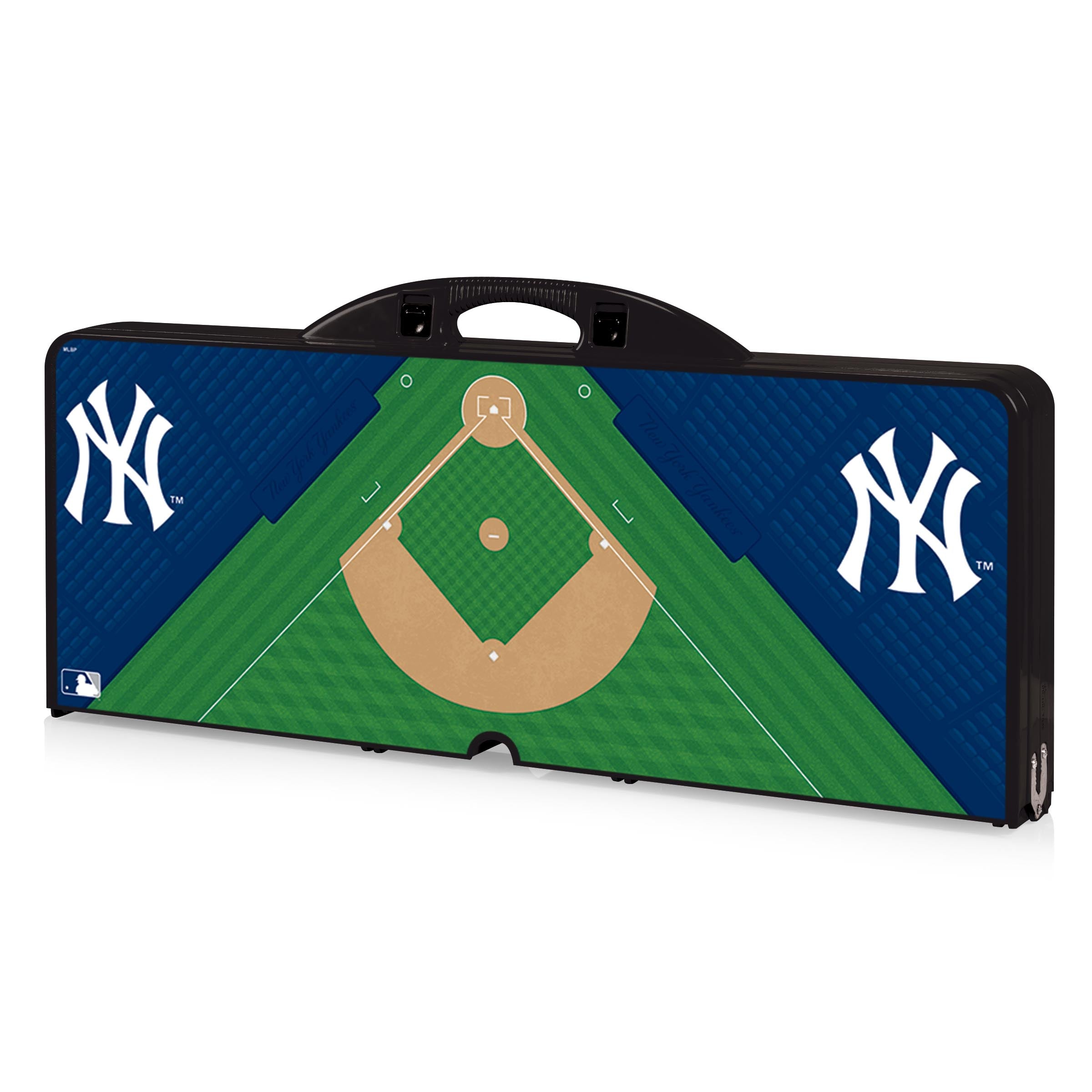 New York Yankees Baseball Diamond - Picnic Table Portable Folding Table with Seats