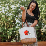Cleveland Browns - Pico Willow and Canvas Lunch Basket
