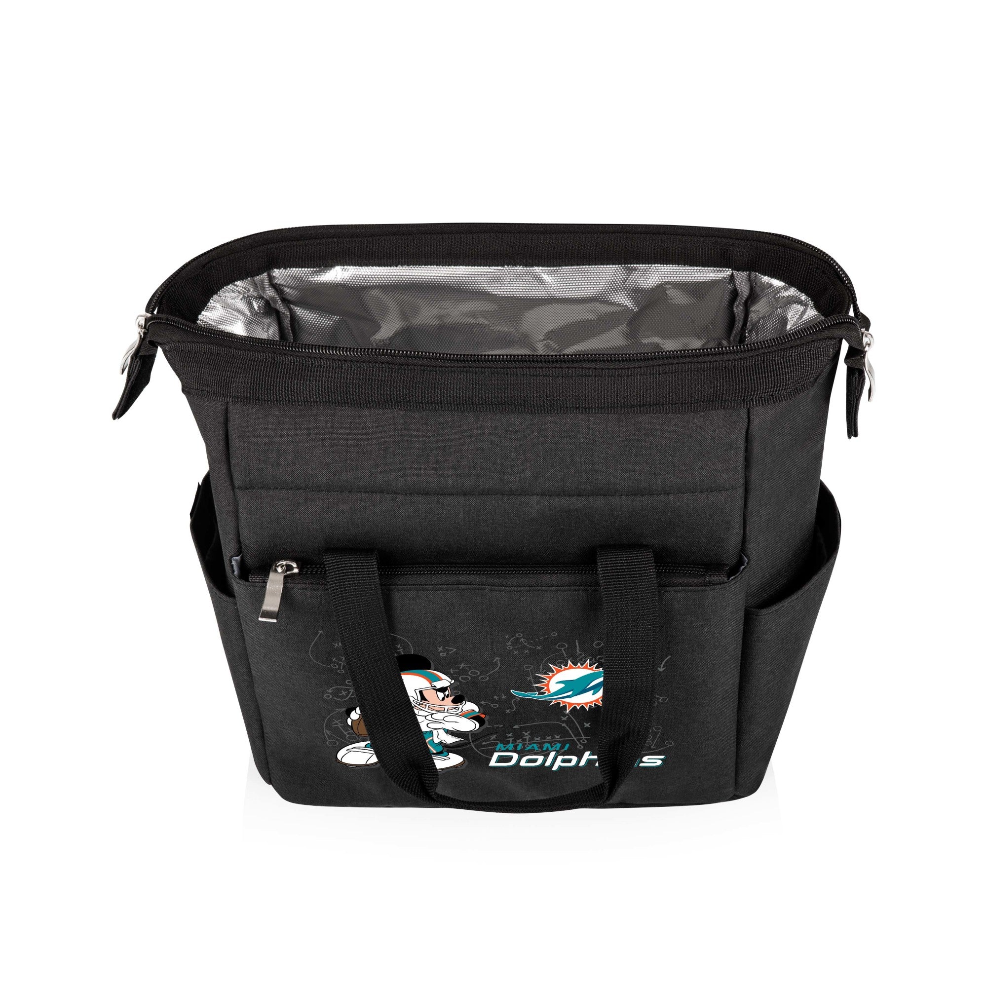 Miami Dolphins Mickey Mouse - On The Go Lunch Bag Cooler