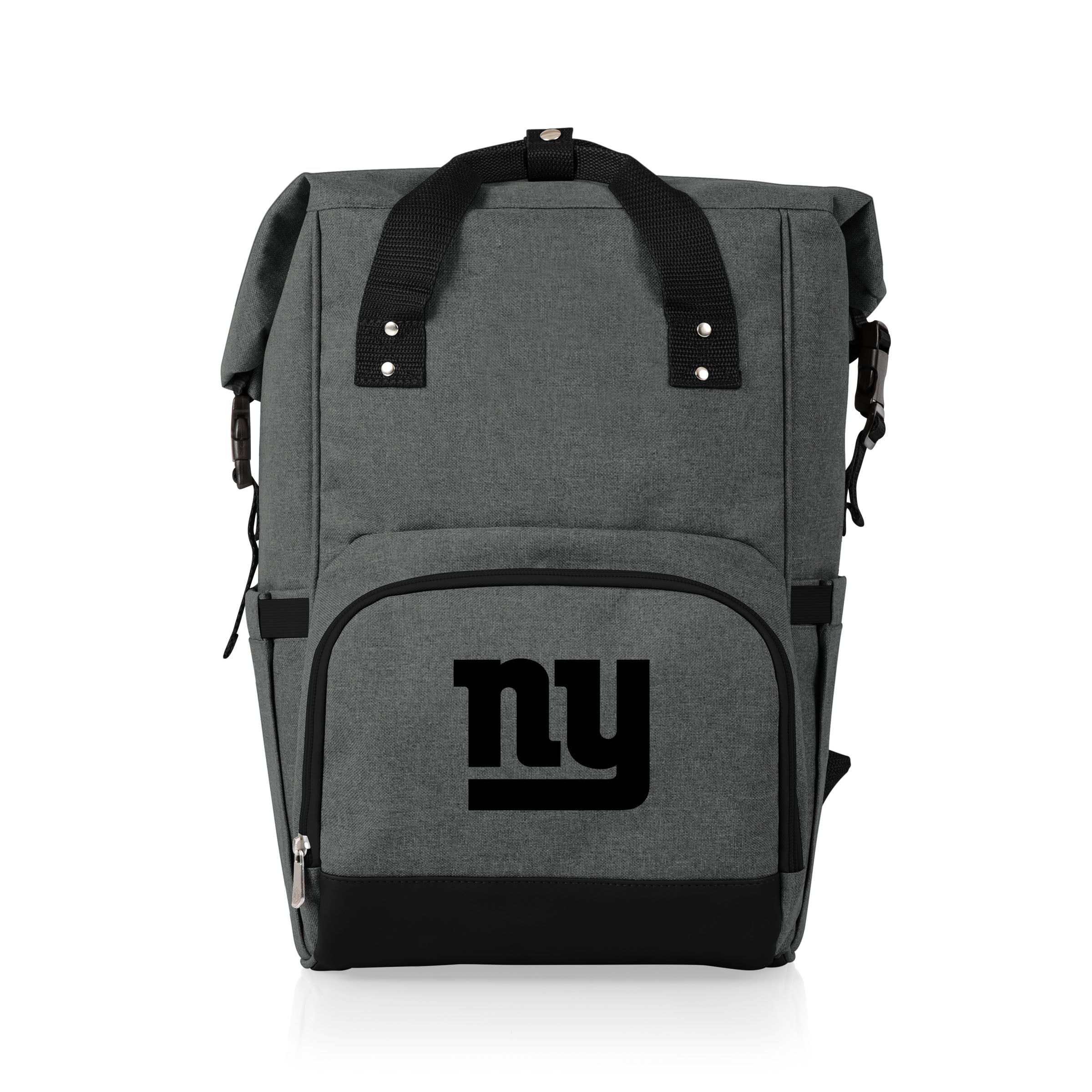 New York Giants - On The Go Roll-Top Backpack Cooler
