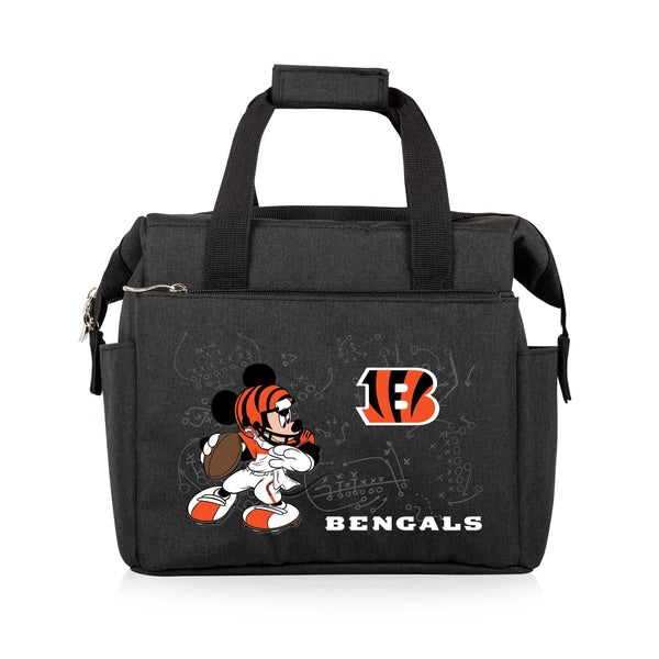 Cincinnati Bengals Mickey Mouse - On The Go Lunch Bag Cooler