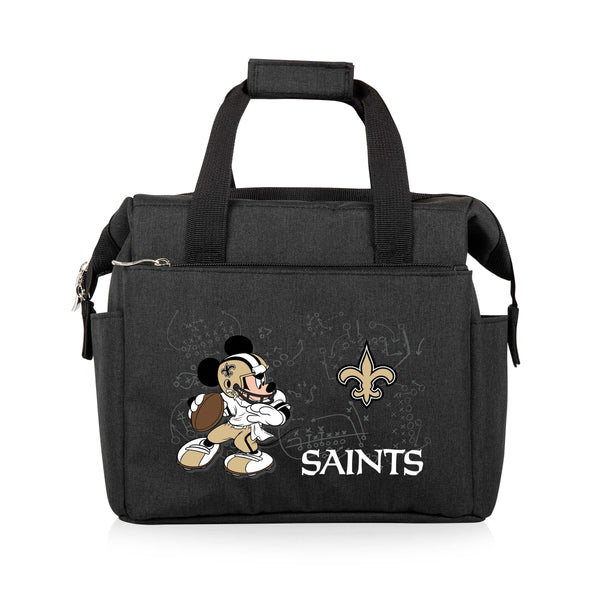 New Orleans Saints Mickey Mouse - On The Go Lunch Bag Cooler