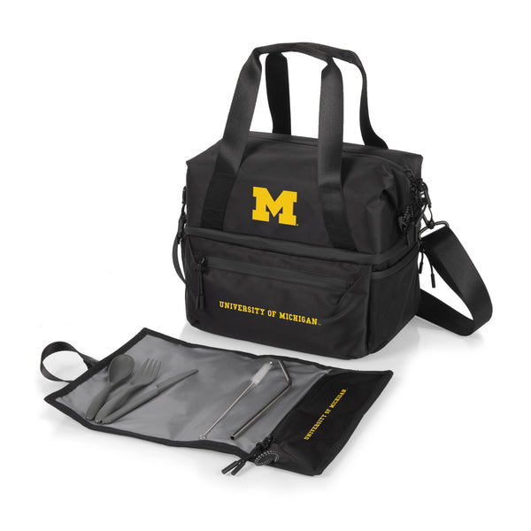 Michigan Wolverines - Tarana Lunch Bag Cooler with Utensils