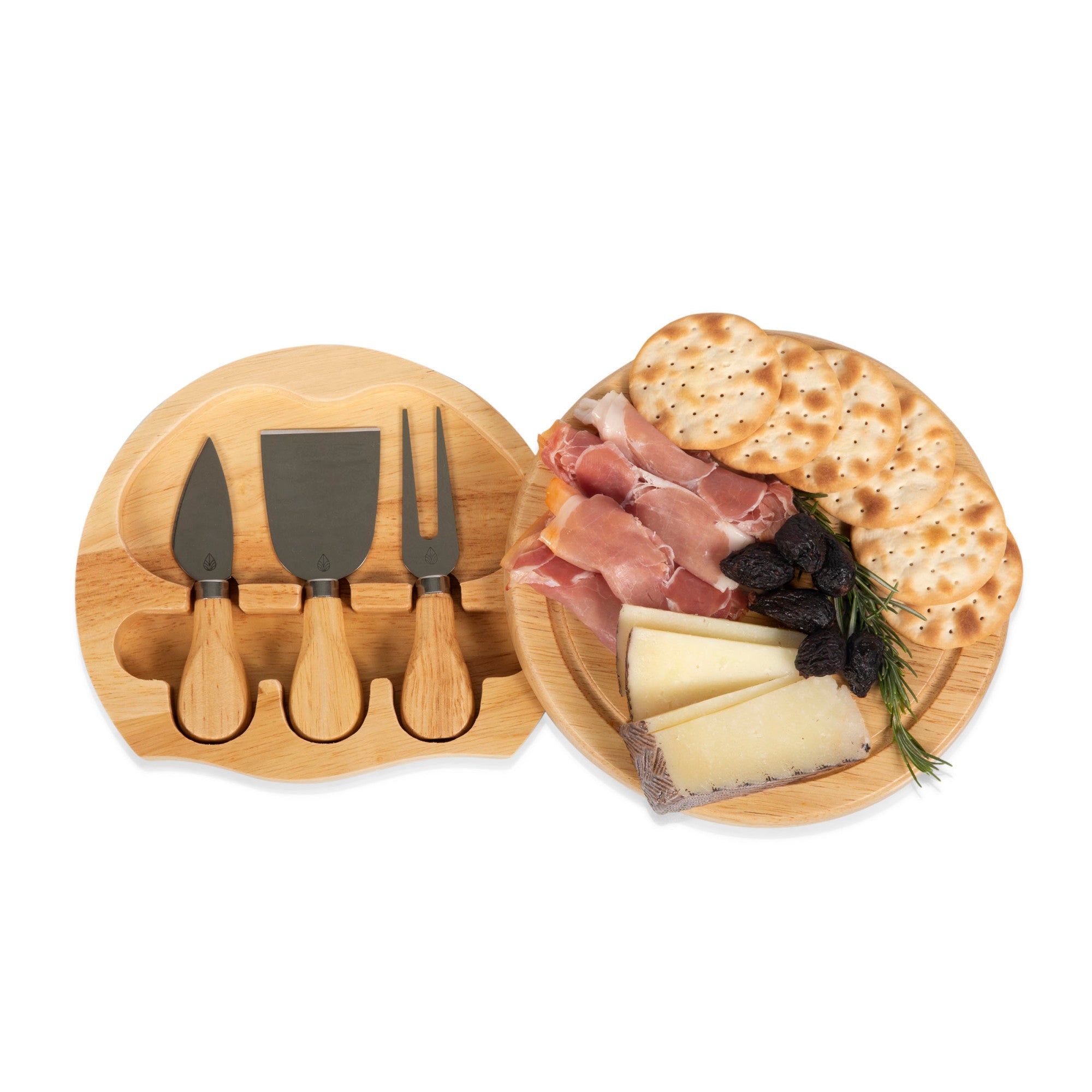 NC State Wolfpack - Brie Cheese Cutting Board & Tools Set