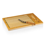 Wyoming Cowboys - Icon Glass Top Cutting Board & Knife Set