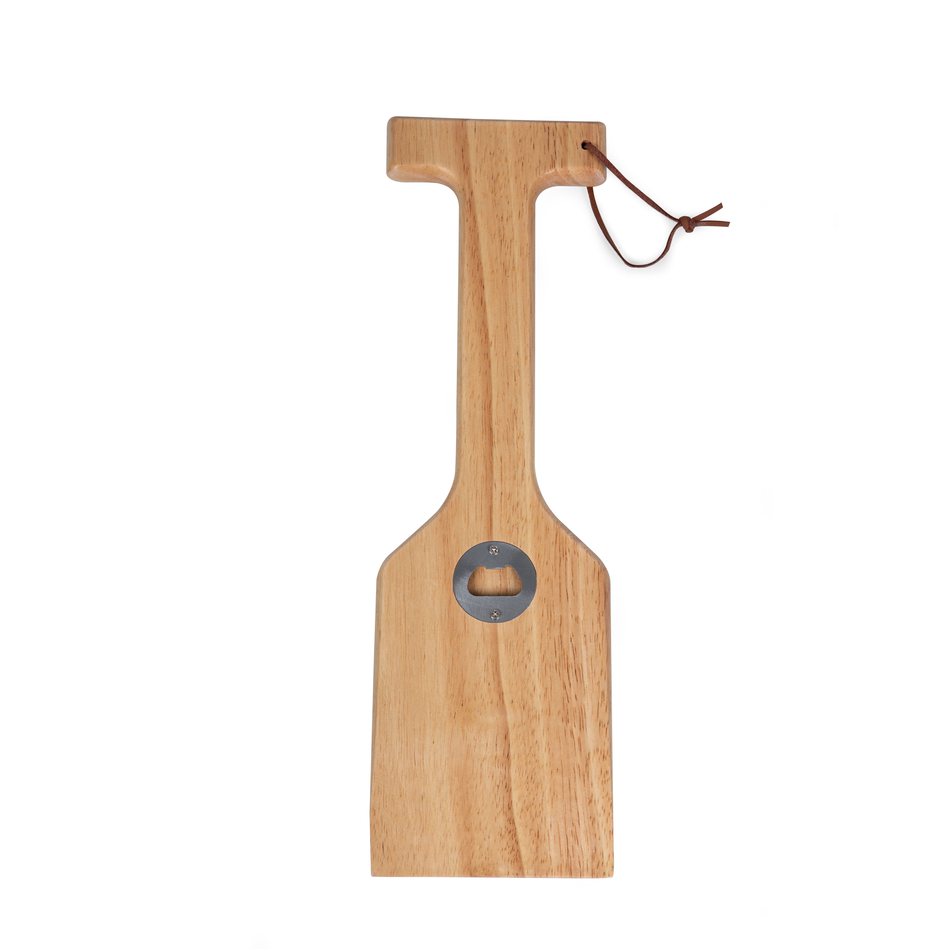 Texas A&M Aggies - Hardwood BBQ Grill Scraper with Bottle Opener