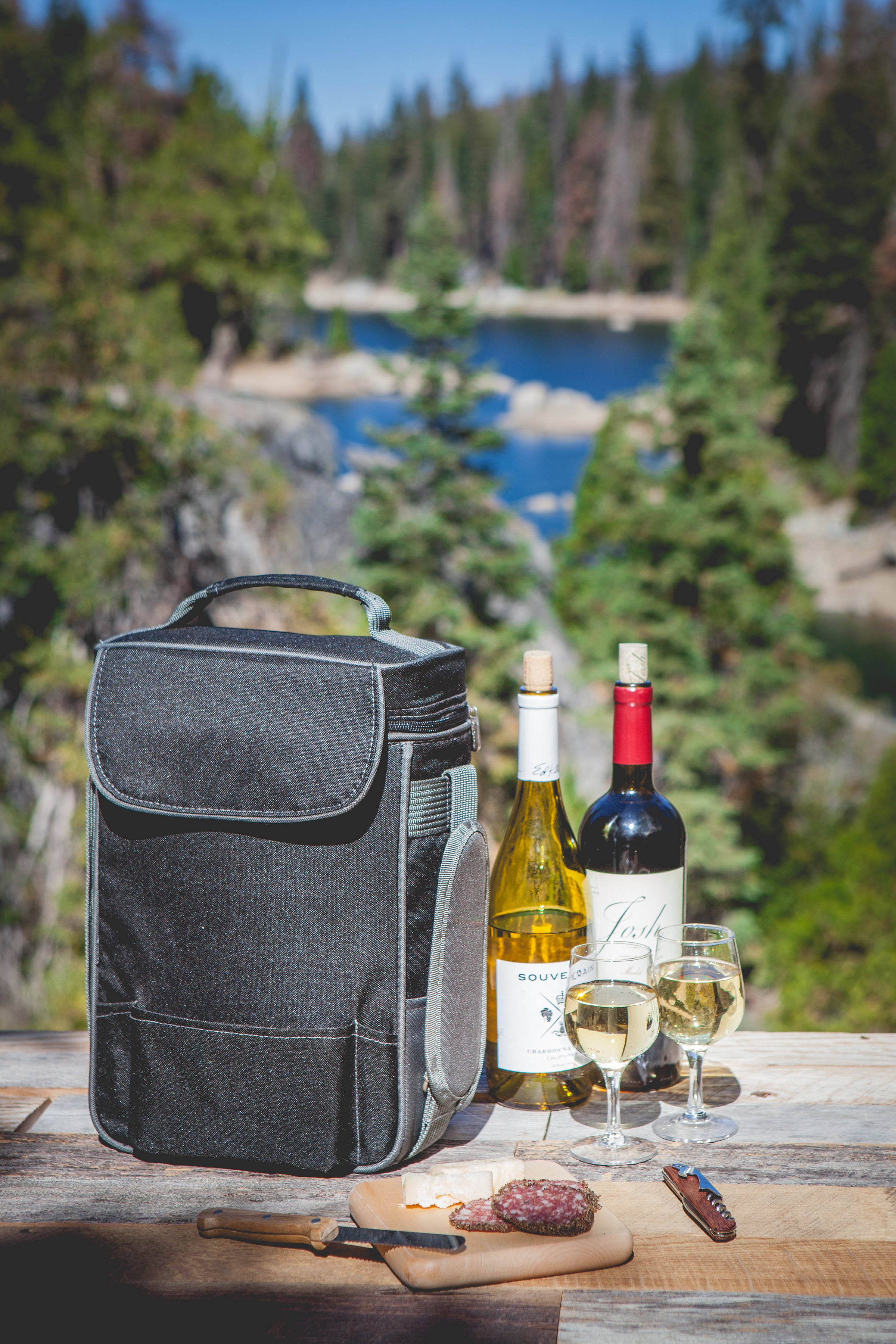 Army Black Knights - Duet Wine & Cheese Tote