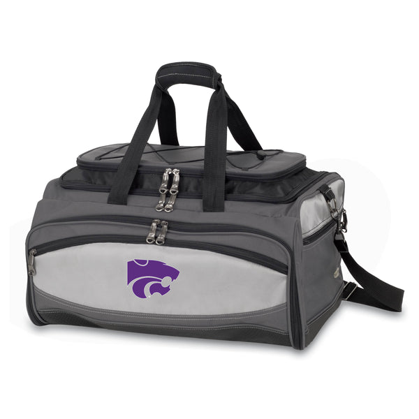 Kansas State Wildcats - Buccaneer Portable Charcoal Grill & Cooler Tote