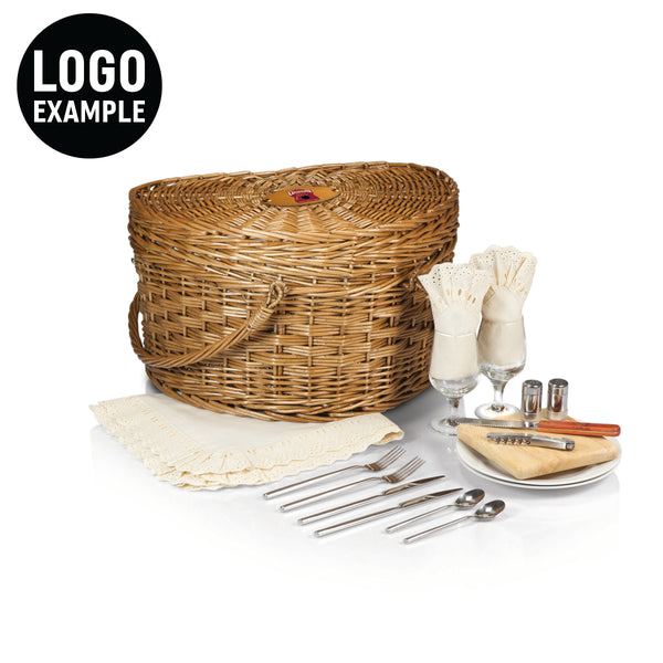 Heart Picnic Basket PICNIC TIME FAMILY OF BRANDS