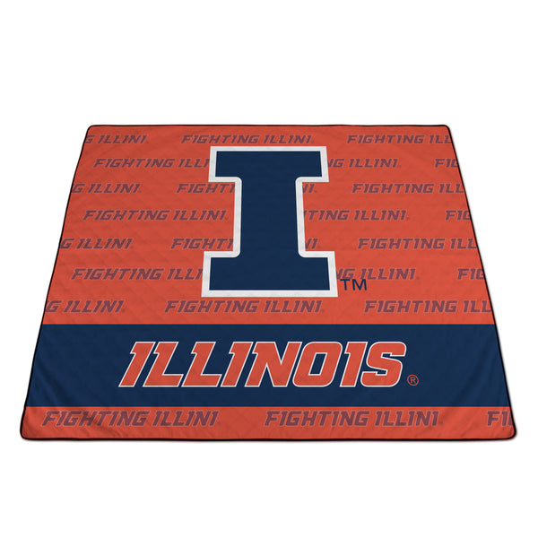 Illinois Fighting Illini - Impresa Picnic Blanket