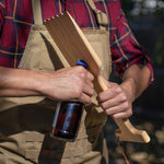 Virginia Tech Hokies - Hardwood BBQ Grill Scraper with Bottle Opener