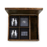 San Francisco 49ers - Whiskey Box Gift Set