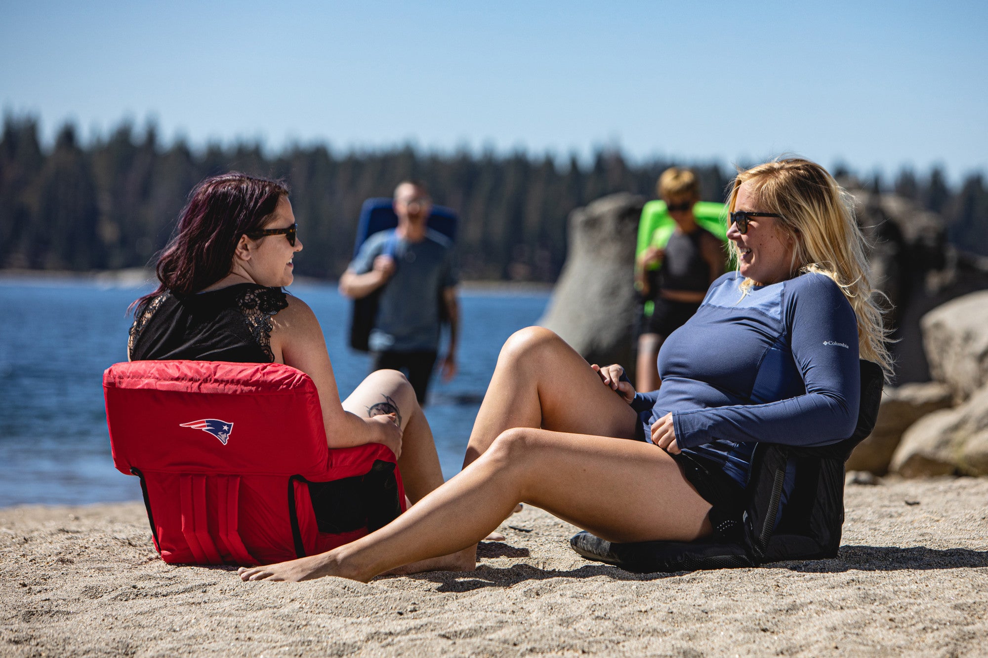 New England Patriots - Ventura Portable Reclining Stadium Seat