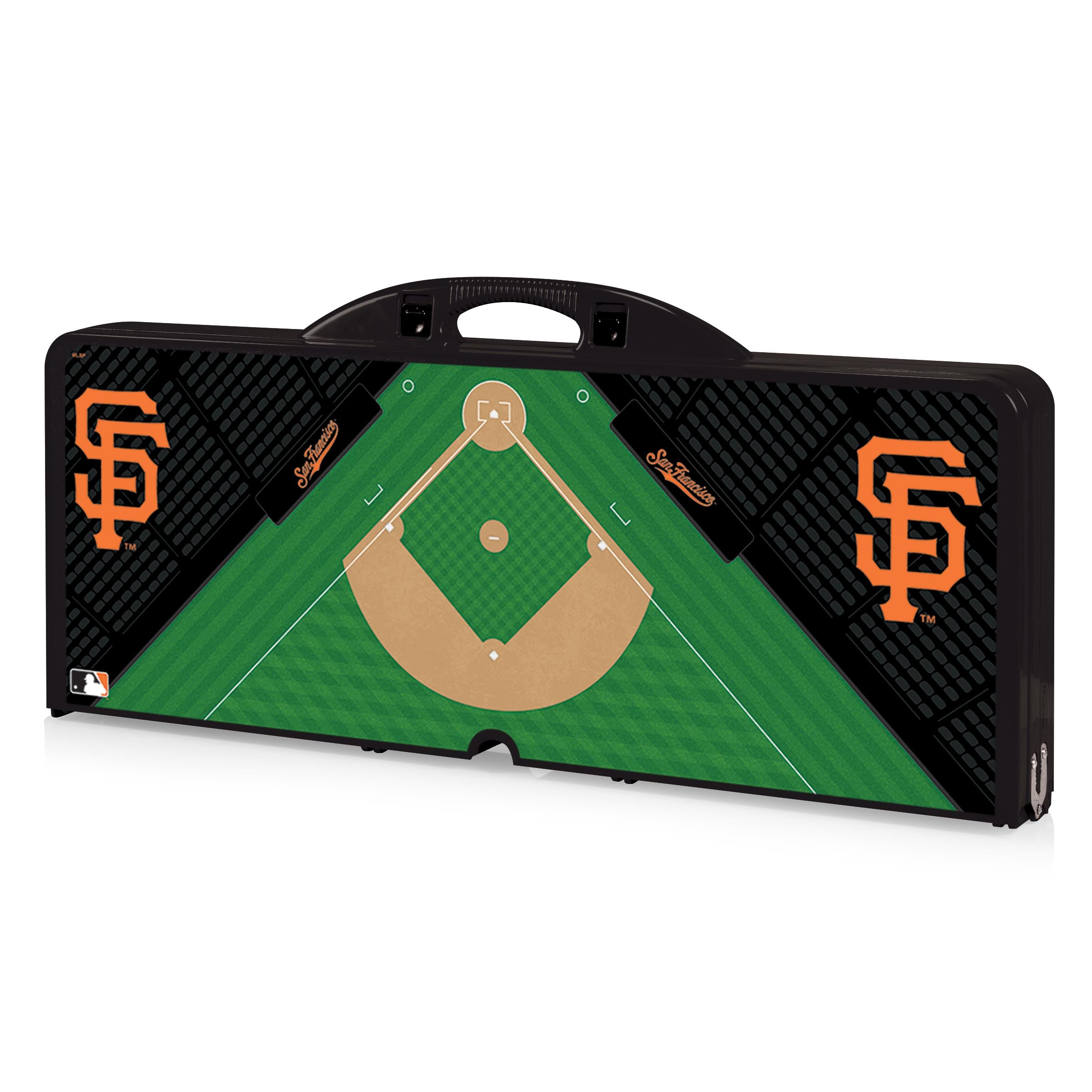 San Francisco Giants Baseball Diamond - Picnic Table Portable Folding Table with Seats