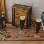 Wyoming Cowboys - Pilsner Beer Glass Gift Set