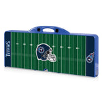 Tennessee Titans Football Field - Picnic Table Portable Folding Table with Seats
