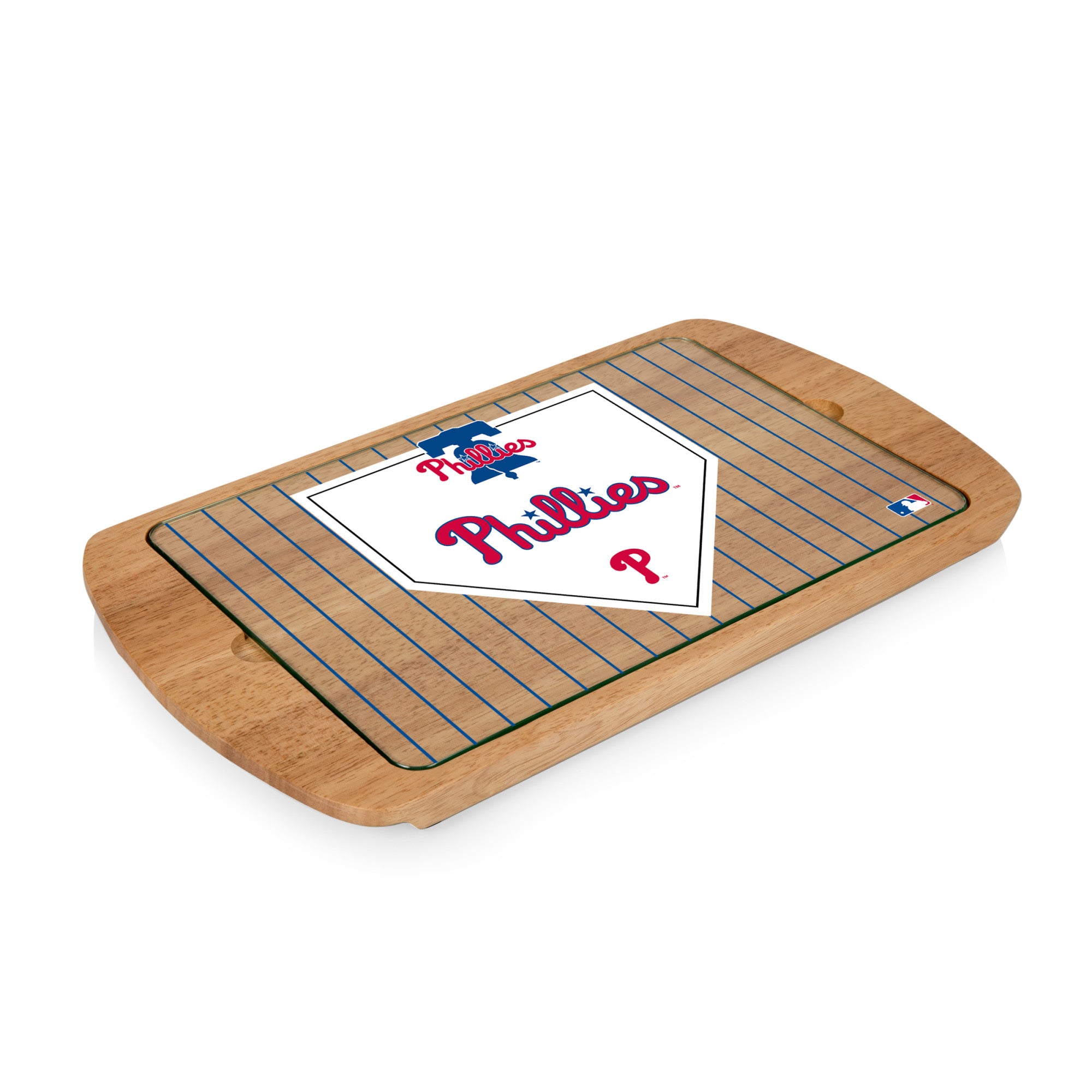 Philadelphia Phillies - Billboard Glass Top Serving Tray