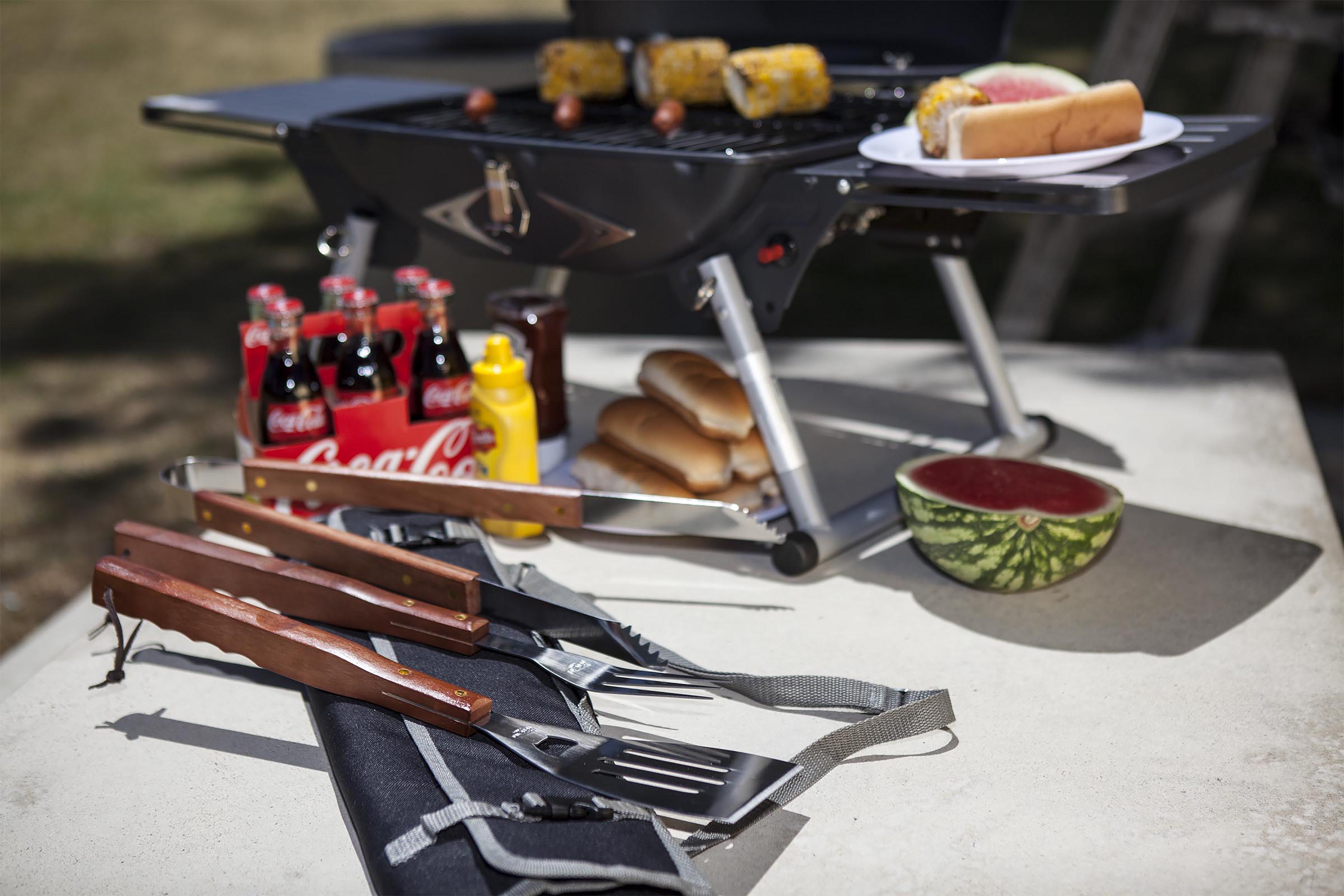 Atlanta Falcons - 3-Piece BBQ Tote & Grill Set