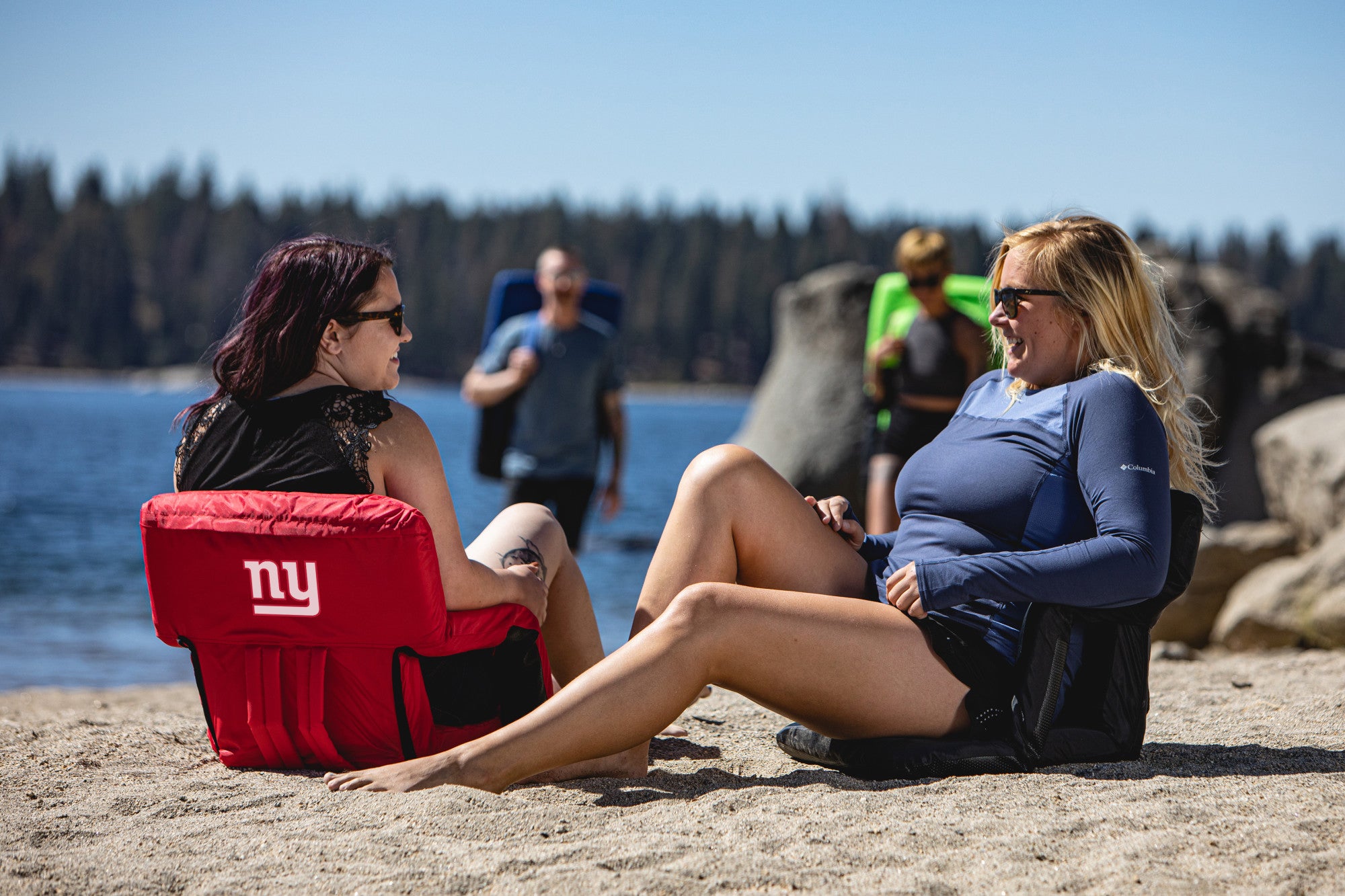 New York Giants - Ventura Portable Reclining Stadium Seat