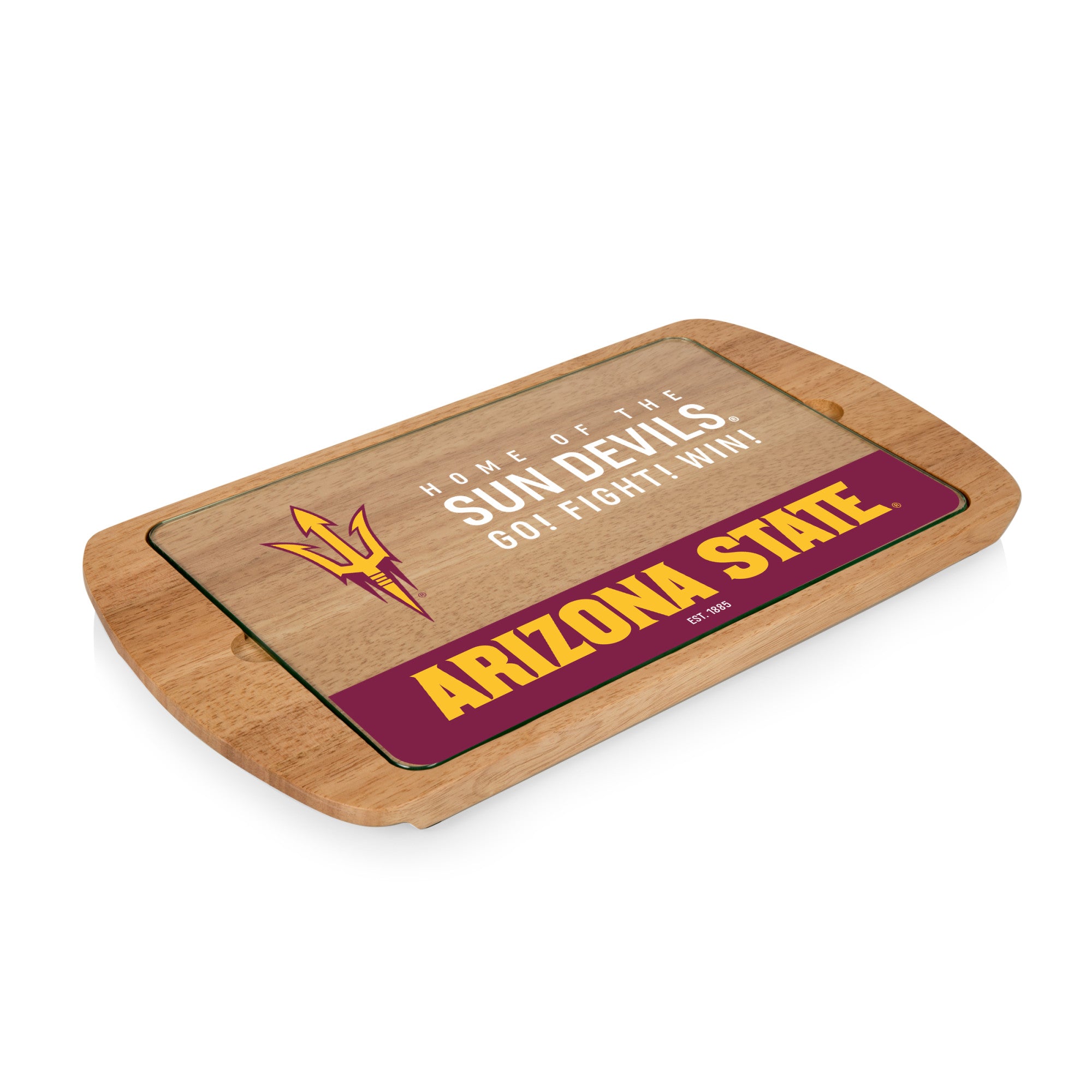 Arizona State Sun Devils - Billboard Glass Top Serving Tray