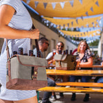 Beer Caddy Cooler Tote with Opener