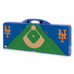 New York Mets Baseball Diamond - Picnic Table Portable Folding Table with Seats