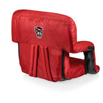 NC State Wolfpack - Ventura Portable Reclining Stadium Seat