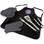 Chicago Cubs - BBQ Apron Tote Pro Grill Set