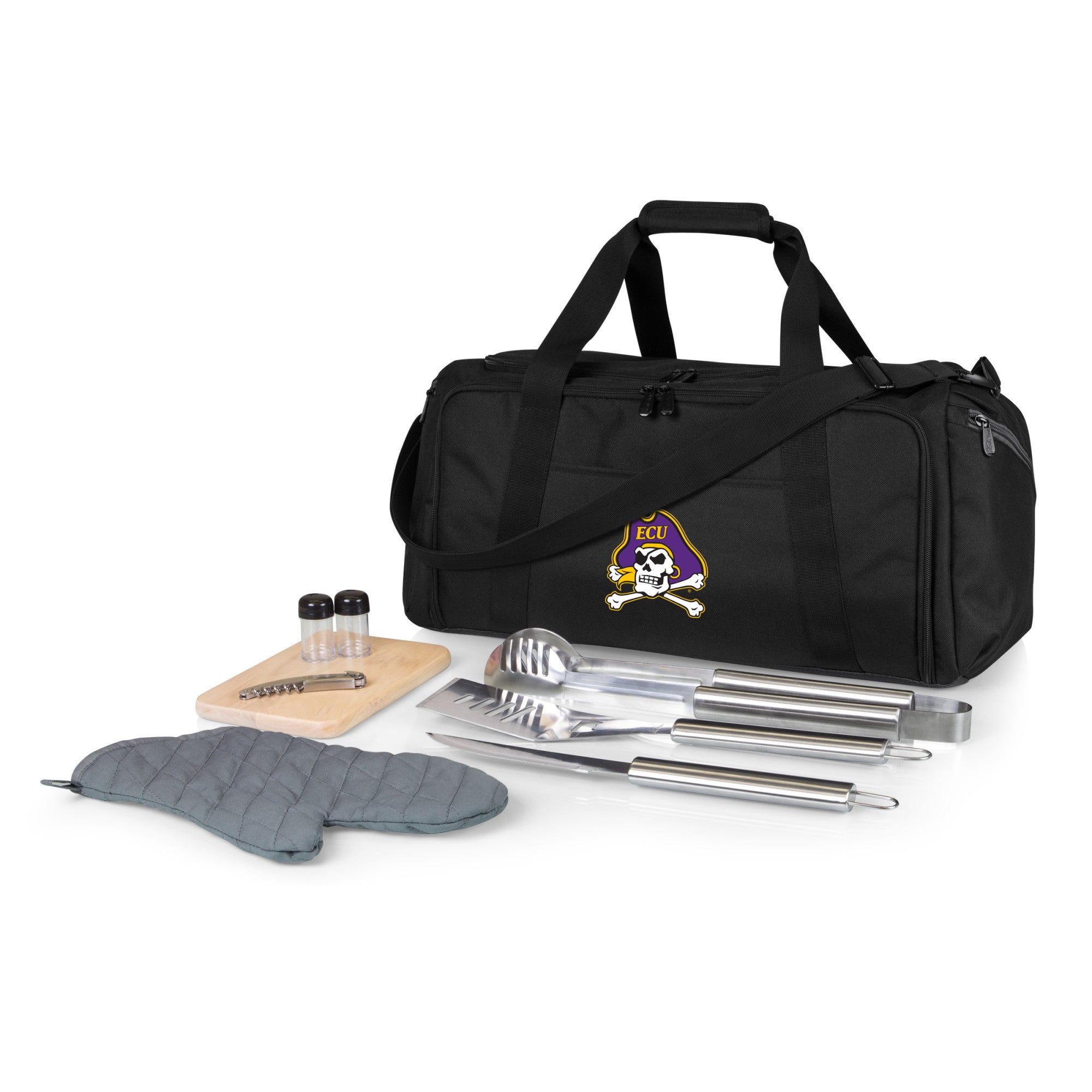 East Carolina Pirates - BBQ Kit Grill Set & Cooler