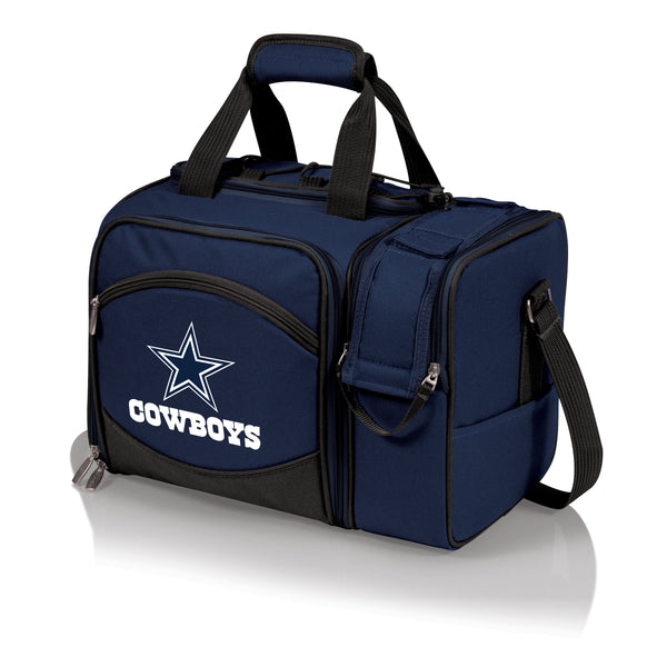 Dallas Cowboys Malibu Picnic Cooler Tote - Navy Blue