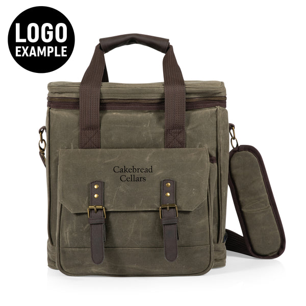 Weekender 6 Bottle Insulated Wine Bag with Trolley