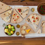 Swiss Cheese Cutting Board & Tools Set
