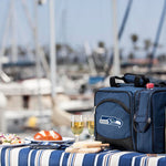 Seattle Seahawks - Malibu Picnic Basket Cooler