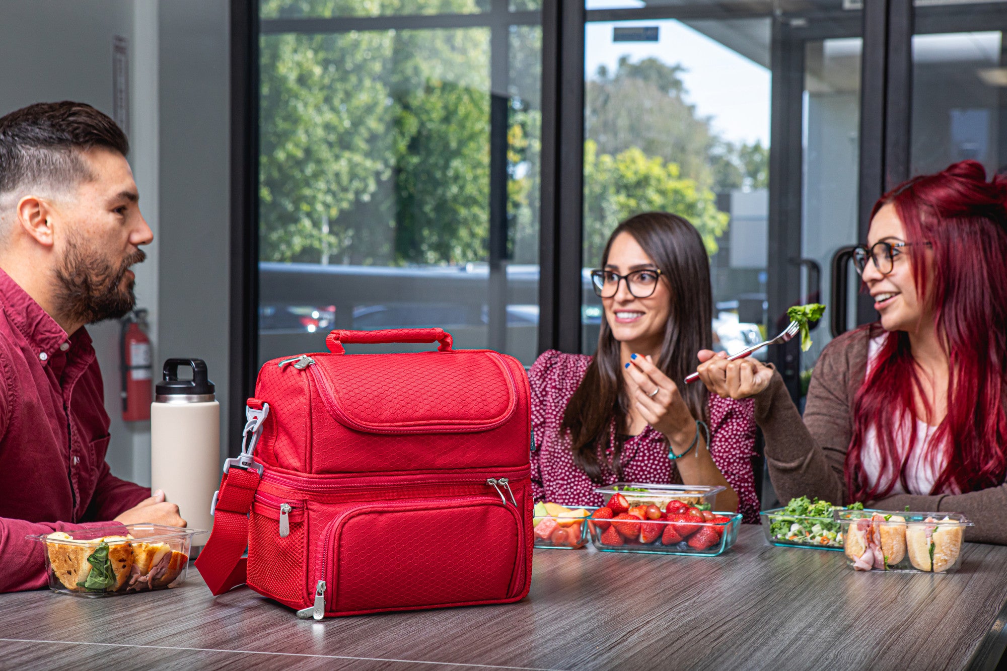 San Francisco 49ers - Pranzo Lunch Bag Cooler with Utensils