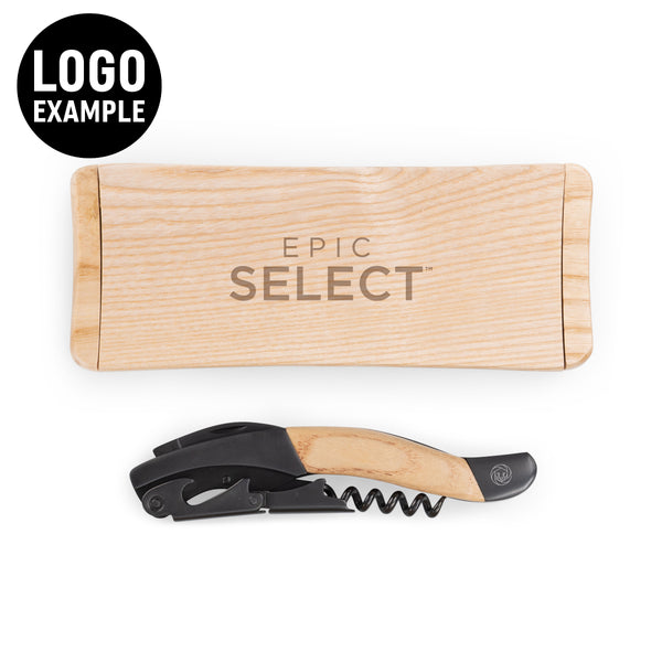 Barolo Waiter-style Corkscrew in Ashwood Box