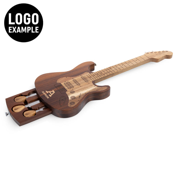 Guitar Legend Cheese Board & Tools Set