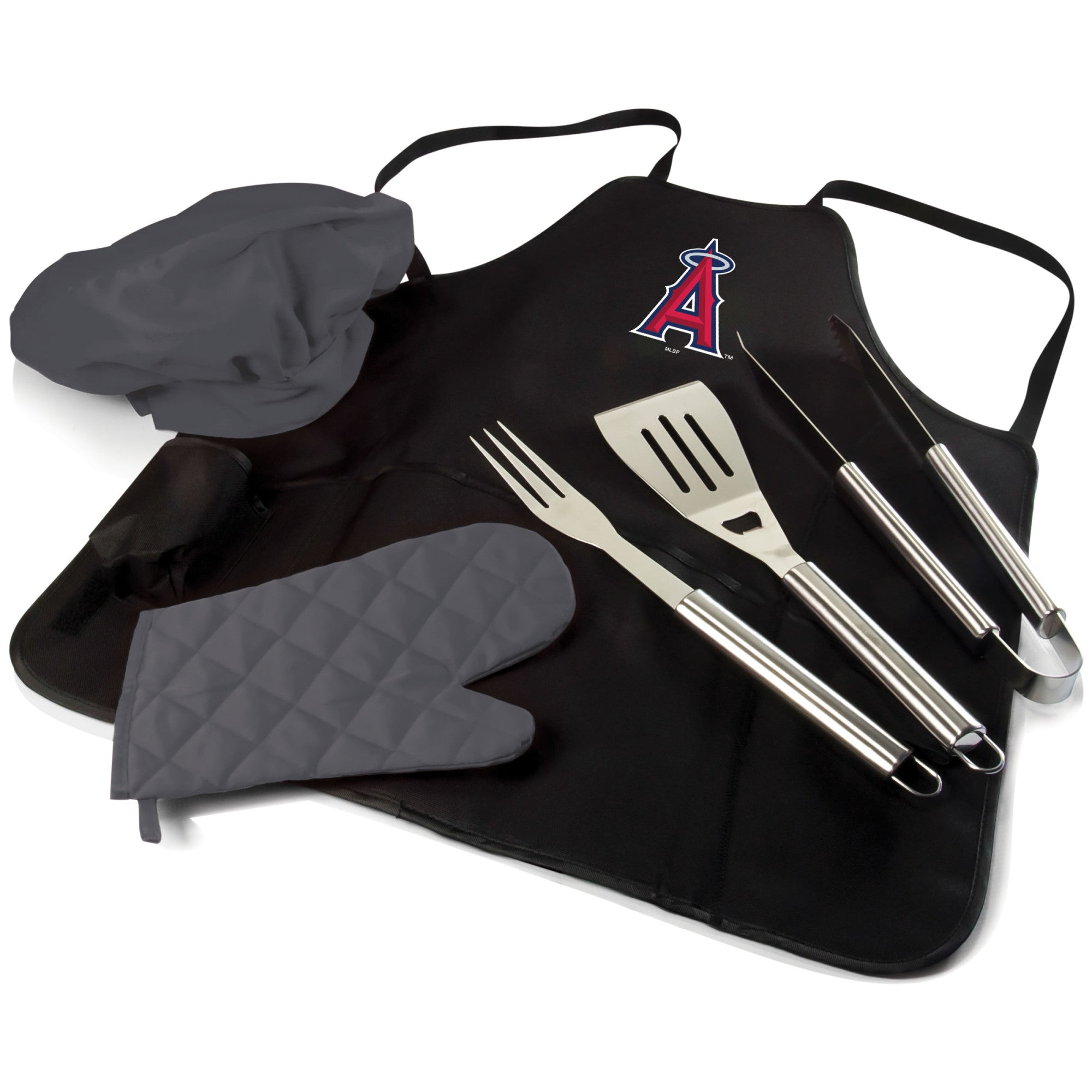 Los Angeles Angels - BBQ Apron Tote Pro Grill Set