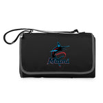 Miami Marlins - Blanket Tote Outdoor Picnic Blanket