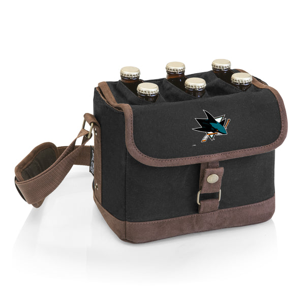 San Jose Sharks - Beer Caddy Cooler Tote with Opener