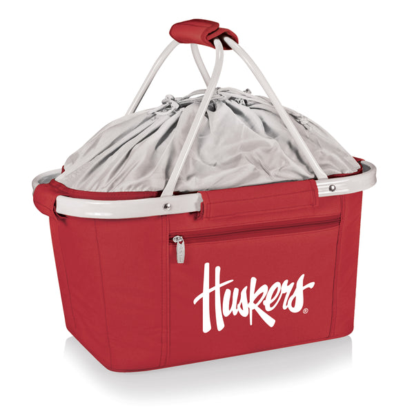 Nebraska Cornhuskers - Metro Basket Collapsible Cooler Tote