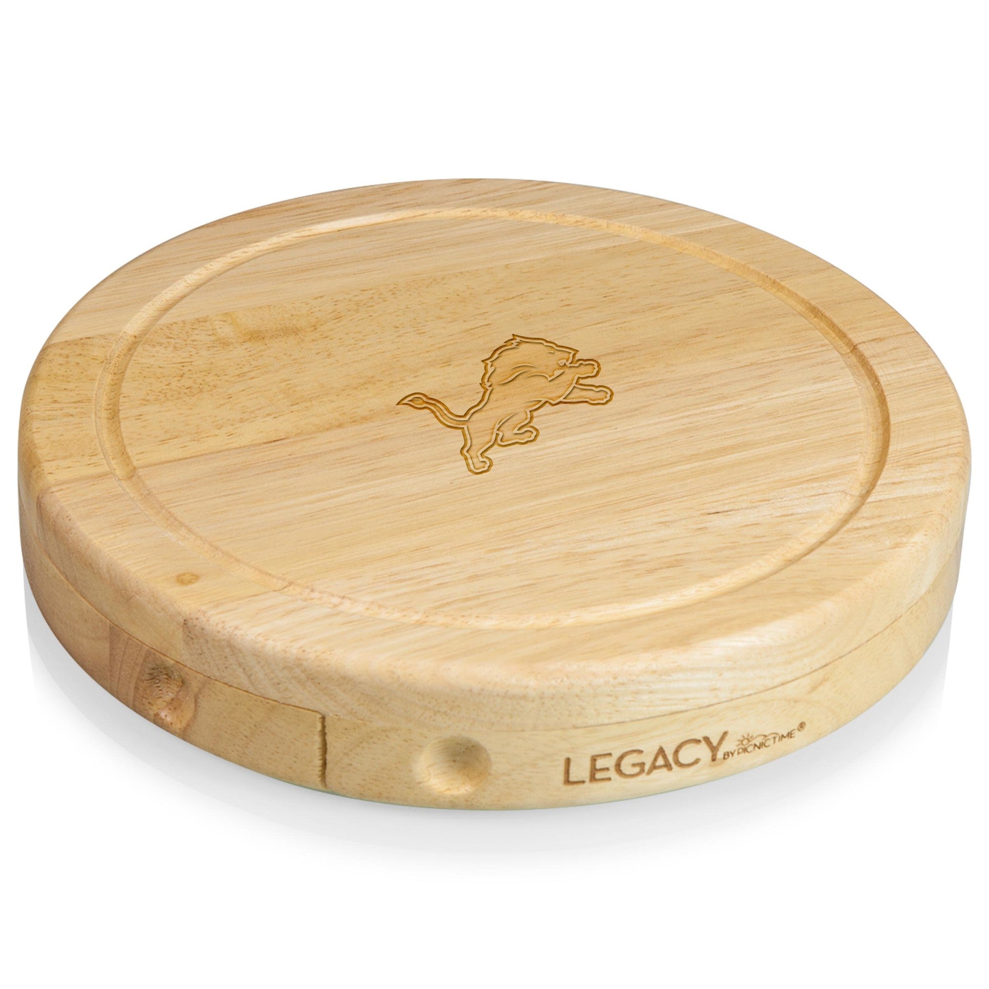 Detroit Lions - Brie Cheese Cutting Board & Tools Set