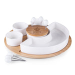 New Orleans Saints - Symphony Appetizer Serving Tray Set