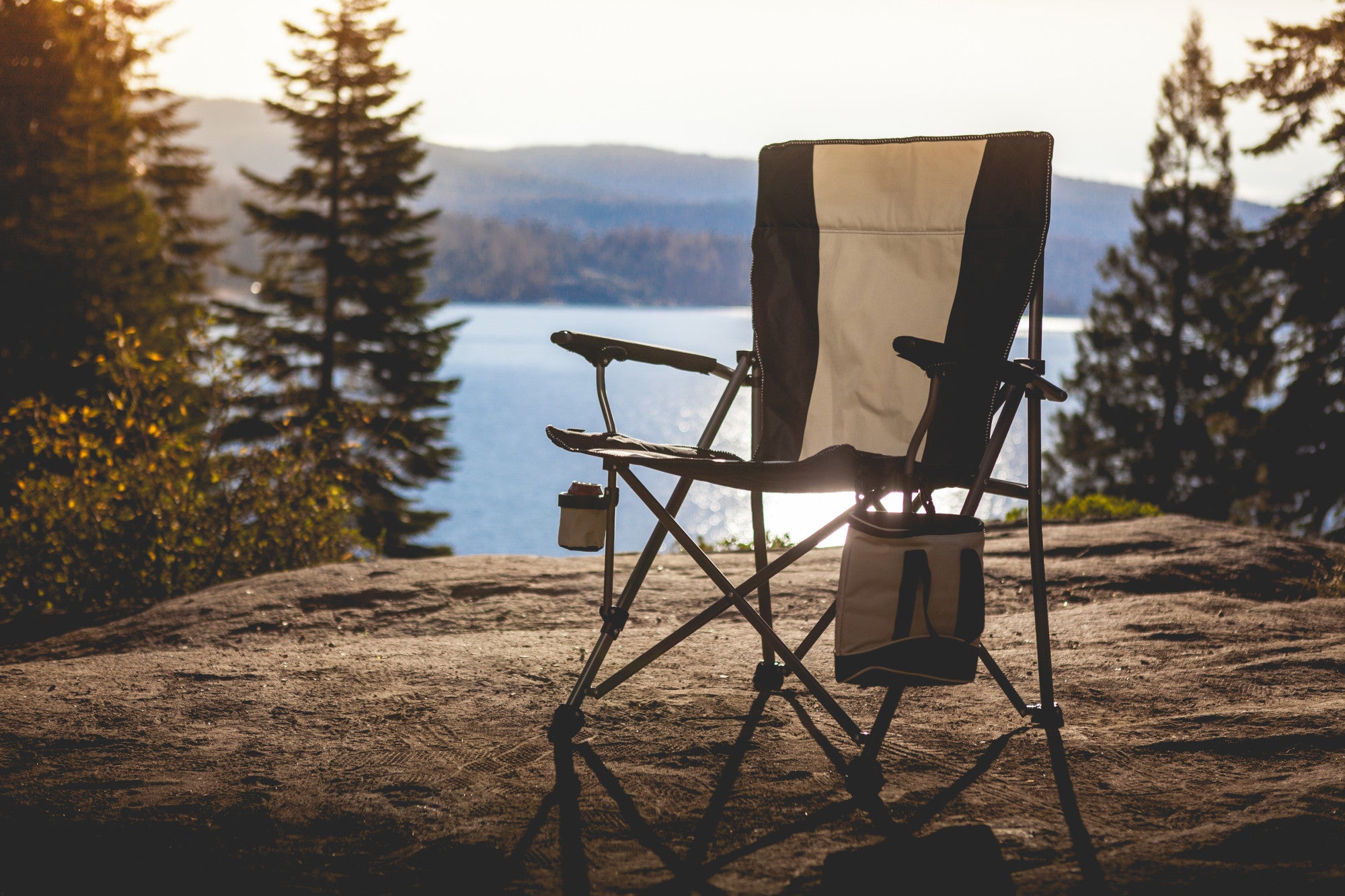 Cal State Fullerton Titans - Big Bear XXL Camping Chair with Cooler