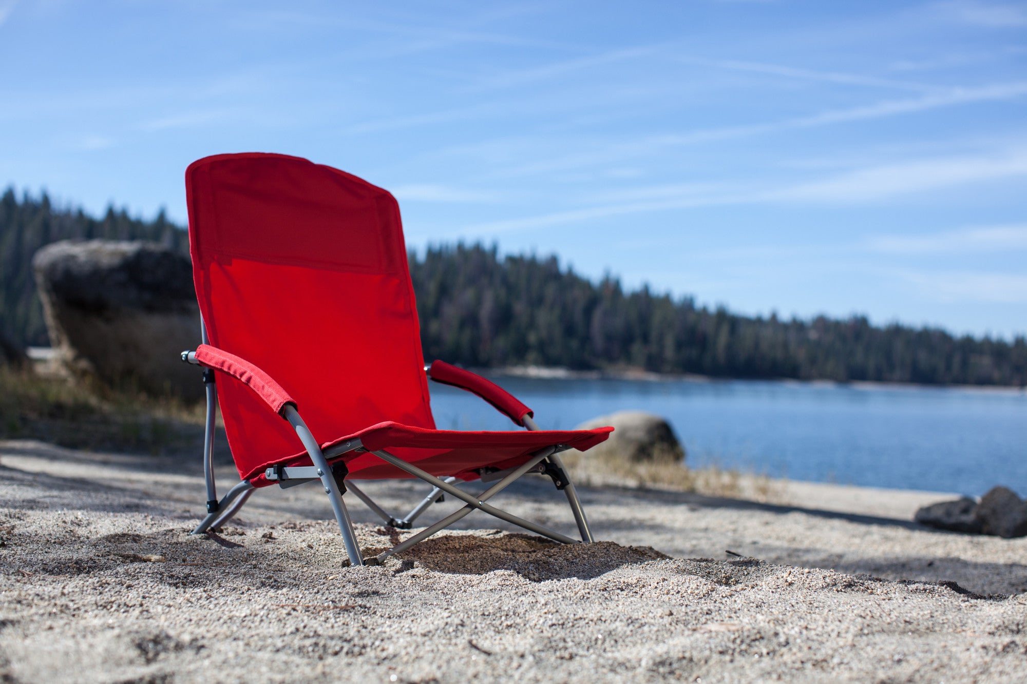 Indiana Hoosiers - Tranquility Beach Chair with Carry Bag