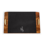 Wyoming Cowboys - Covina Acacia and Slate Serving Tray