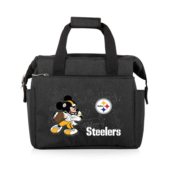 Pittsburgh Steelers Mickey Mouse - On The Go Lunch Bag Cooler