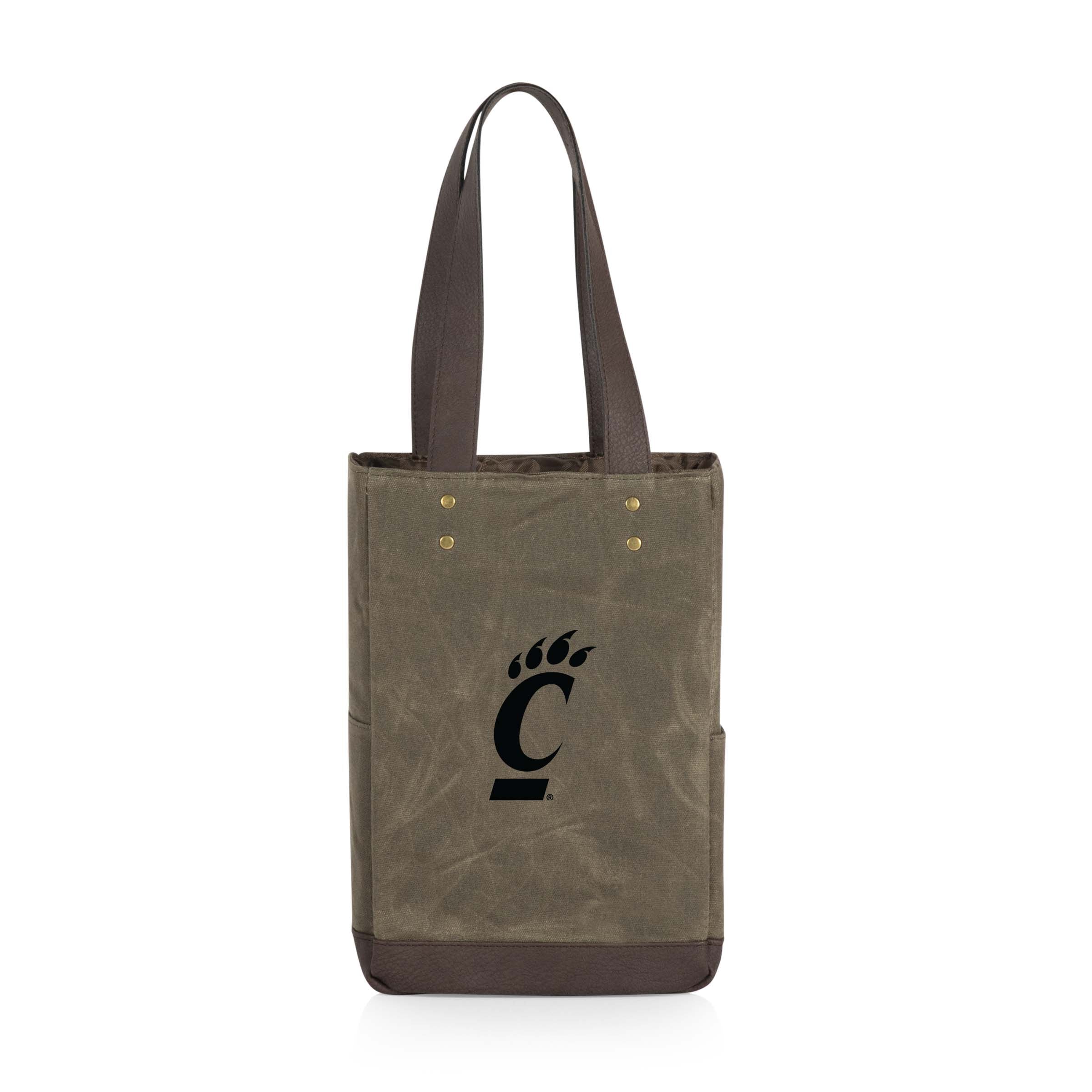 Cincinnati Bearcats - 2 Bottle Insulated Wine Cooler Bag