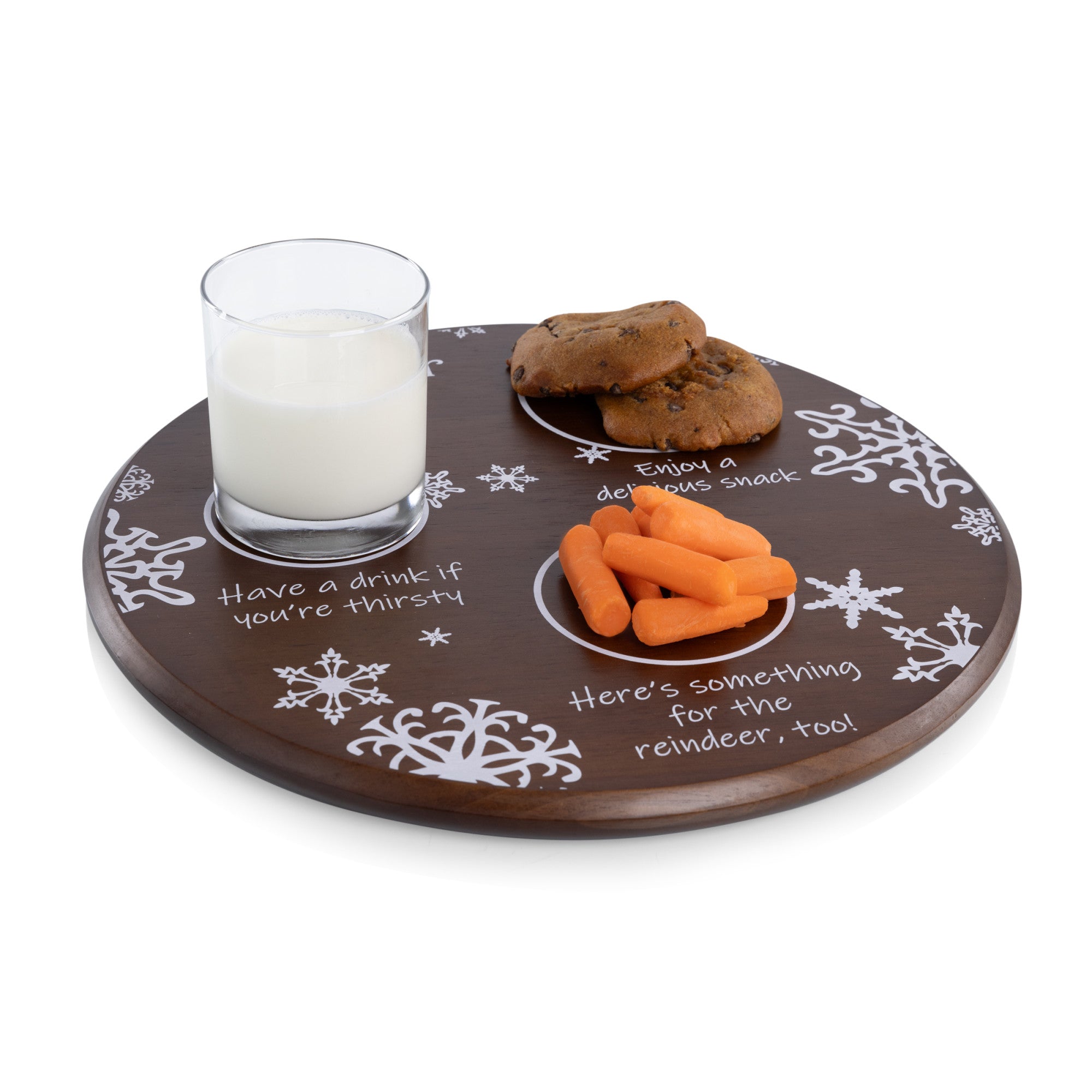 Dear Santa Round Tray