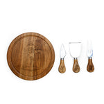 Beauty & the Beast - Acacia Brie Cheese Cutting Board & Tools Set