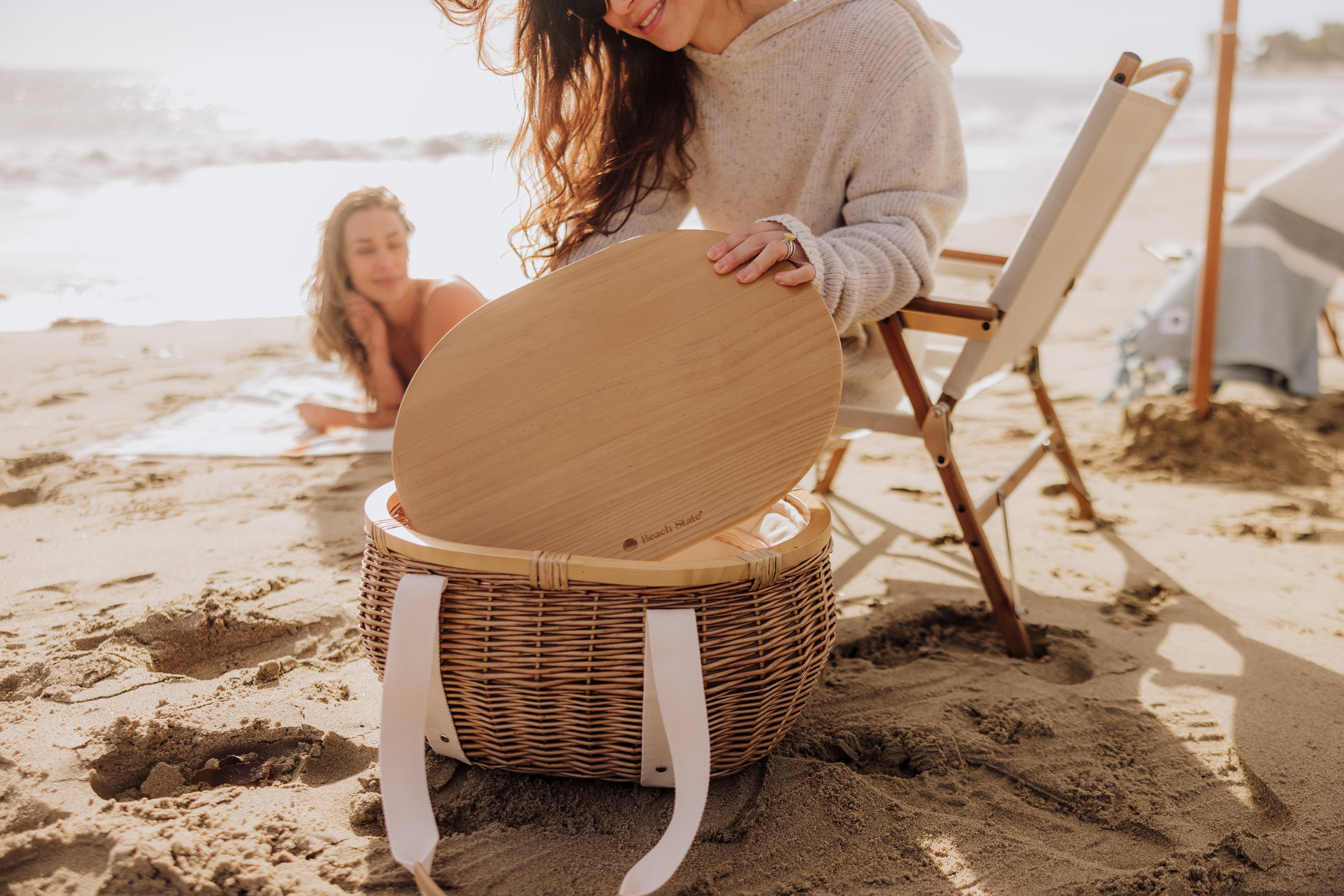 Castaway Insulated Cooler Picnic Basket